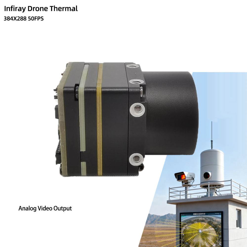 Drone Camera Thermal - Iray IR-Kameramodul 60Hz Wärmebildkamera 384x288 9,1mm