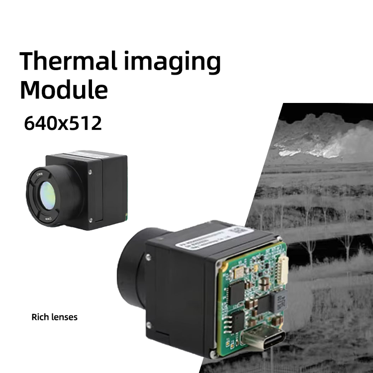 Drone Camera Thermal - Infiraiy Infrarot-Nachtsicht-Wärmebildkamera 640x512 Drohnen-FPV-Wärmebildkameramodul