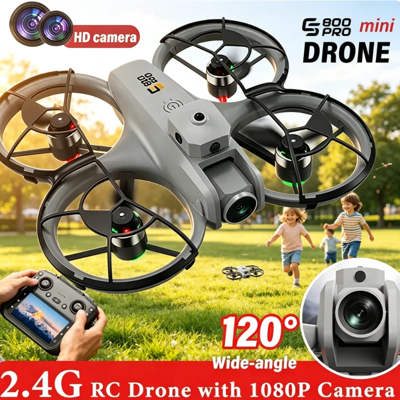 Drone Camera Vlog - ES800PRO Drohne 1:1 Maßstab Aerodynamisches Design