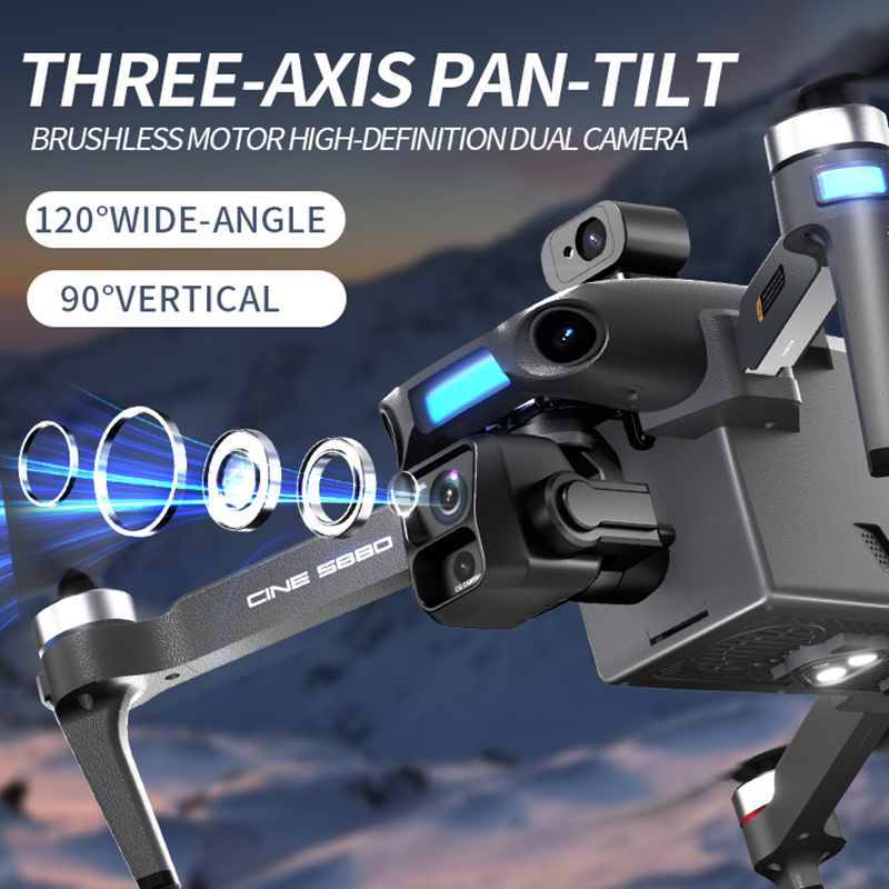 2026 Neue 8K Dual-Kamera-Drohn – Drone Camera Mount Bewertung und Preis