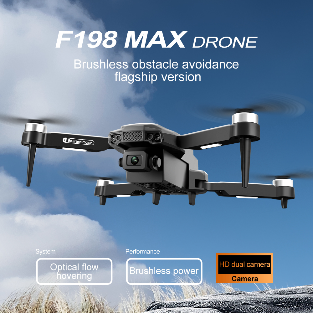 Neue F198 Drone Professionelle – Drone Camera Wide Angle Bewertung und Preis