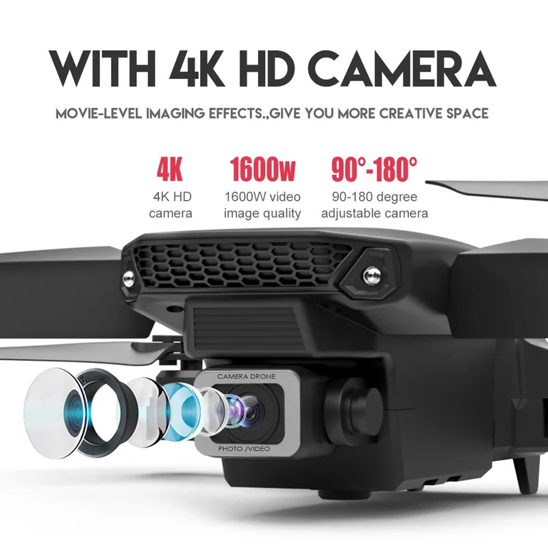 E88 ProIntelligent Folding Dro – Drone Camera Mount Bewertung und Preis