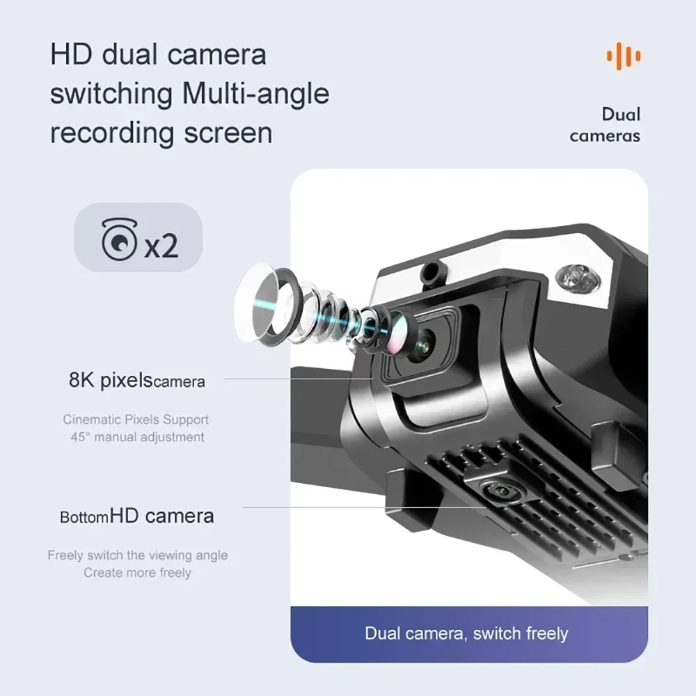 G6 Pro 8K Dual-Kamera-Drohne,  – Drone Camera Mount Bewertung und Preis