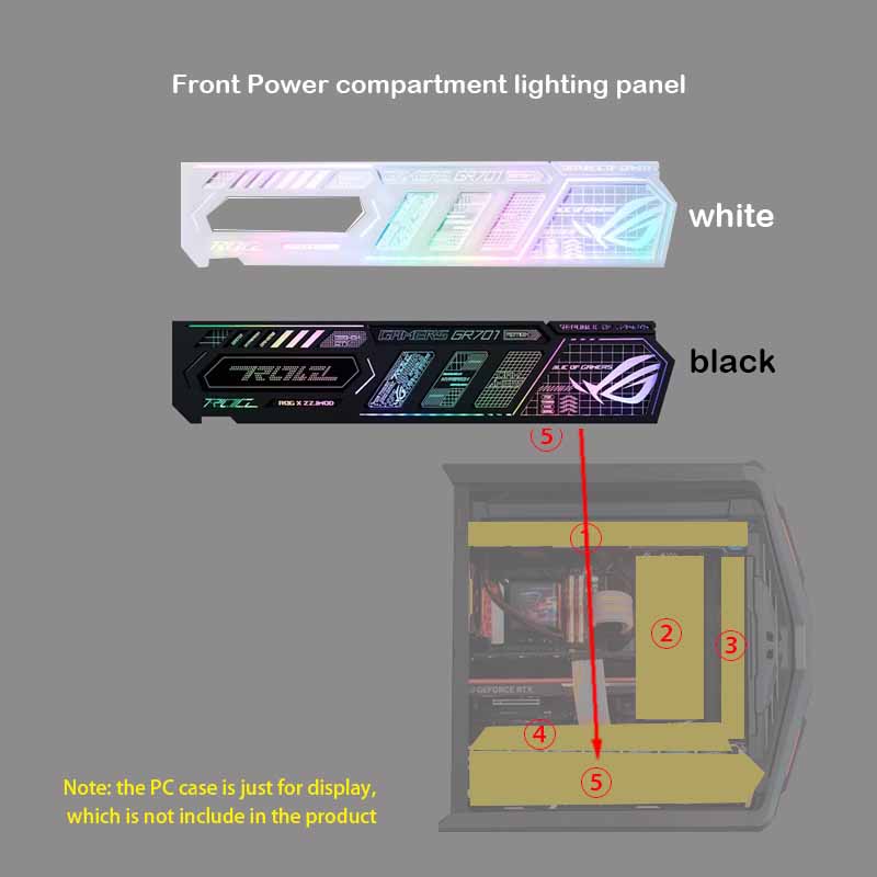 Lasergravur-ARGB-Beleuchtungsp – Holy Stone Drone Hs440 Bewertung und Preis