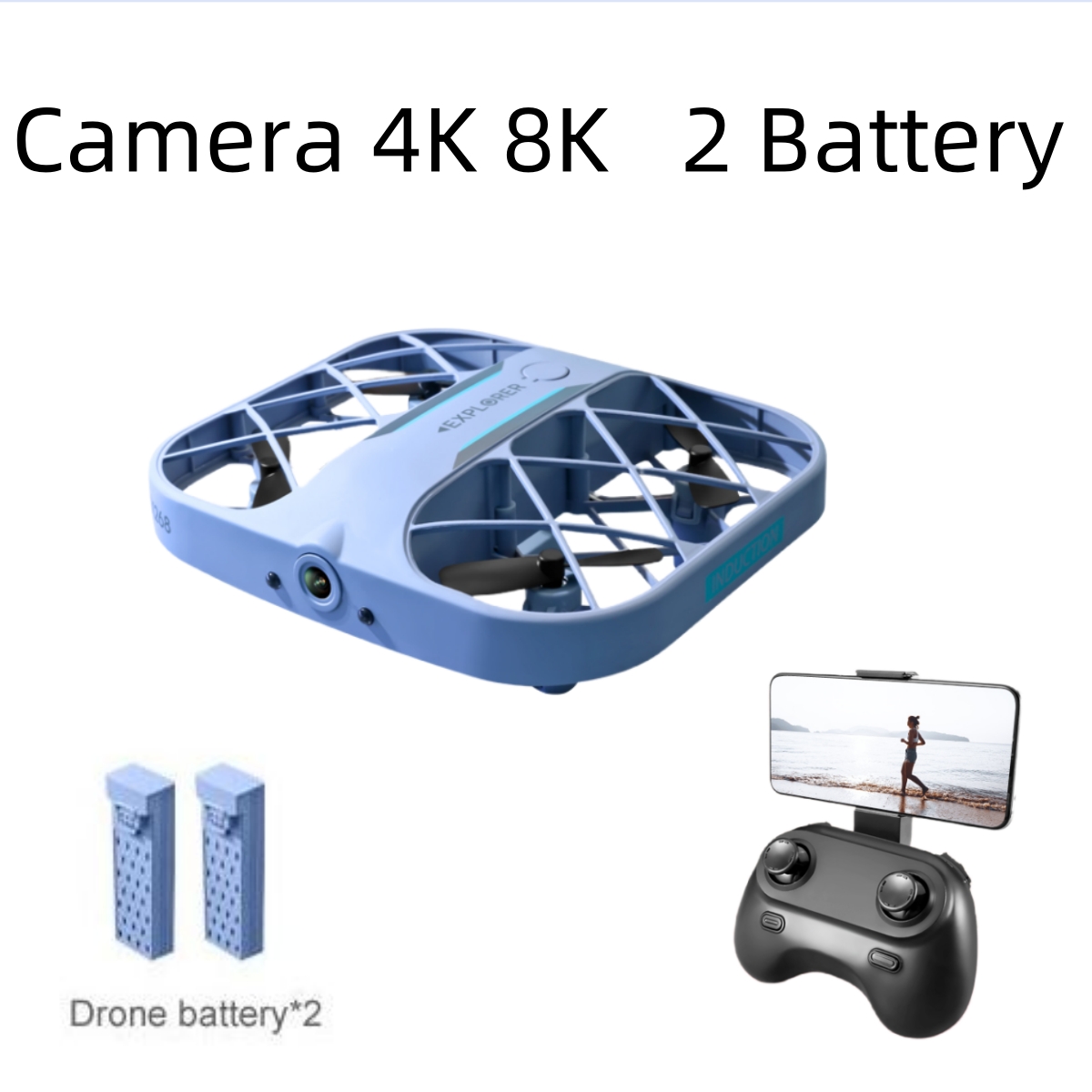 JJRC H107 FPV RC-Drohne mit 2  – Drone Camera Hd Bewertung und Preis